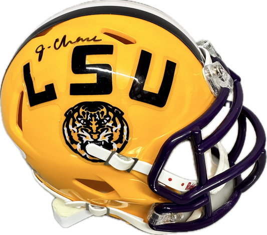 Ja'Marr Chase LSU Mini Football Helmet (PIA)