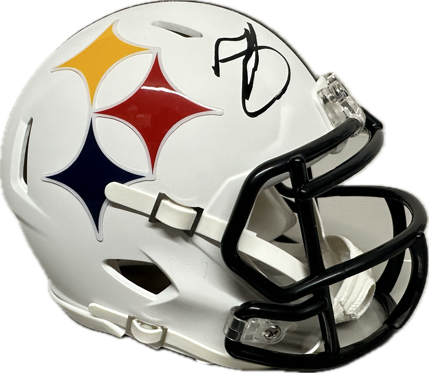 Minkah Fitzpatrick Pittsburgh AMP Mini Football Helmet (JSA)