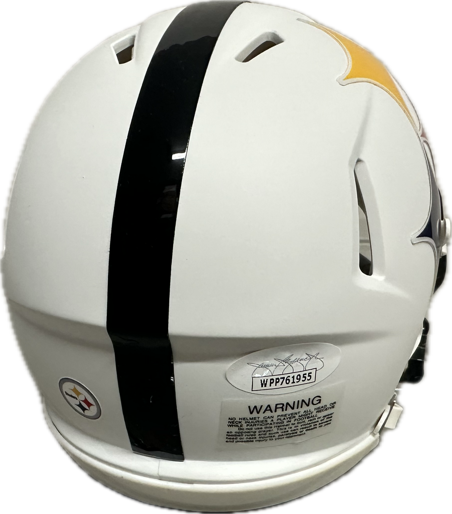 Minkah Fitzpatrick Pittsburgh AMP Mini Football Helmet (JSA)