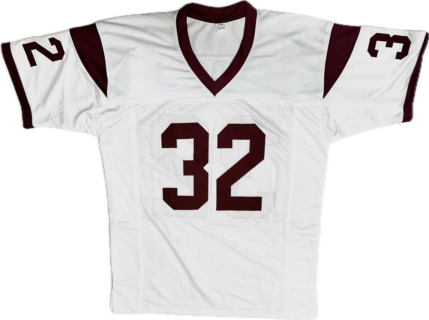 O.J Simpson Signed Custom Away White Football Jersey (PIA)