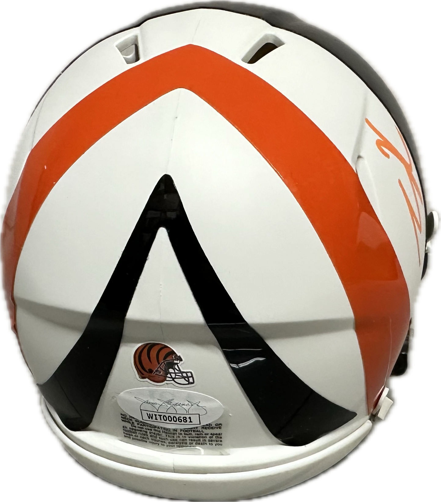 Tee Higgins Cincinnati Mini Football Helmet (JSA)