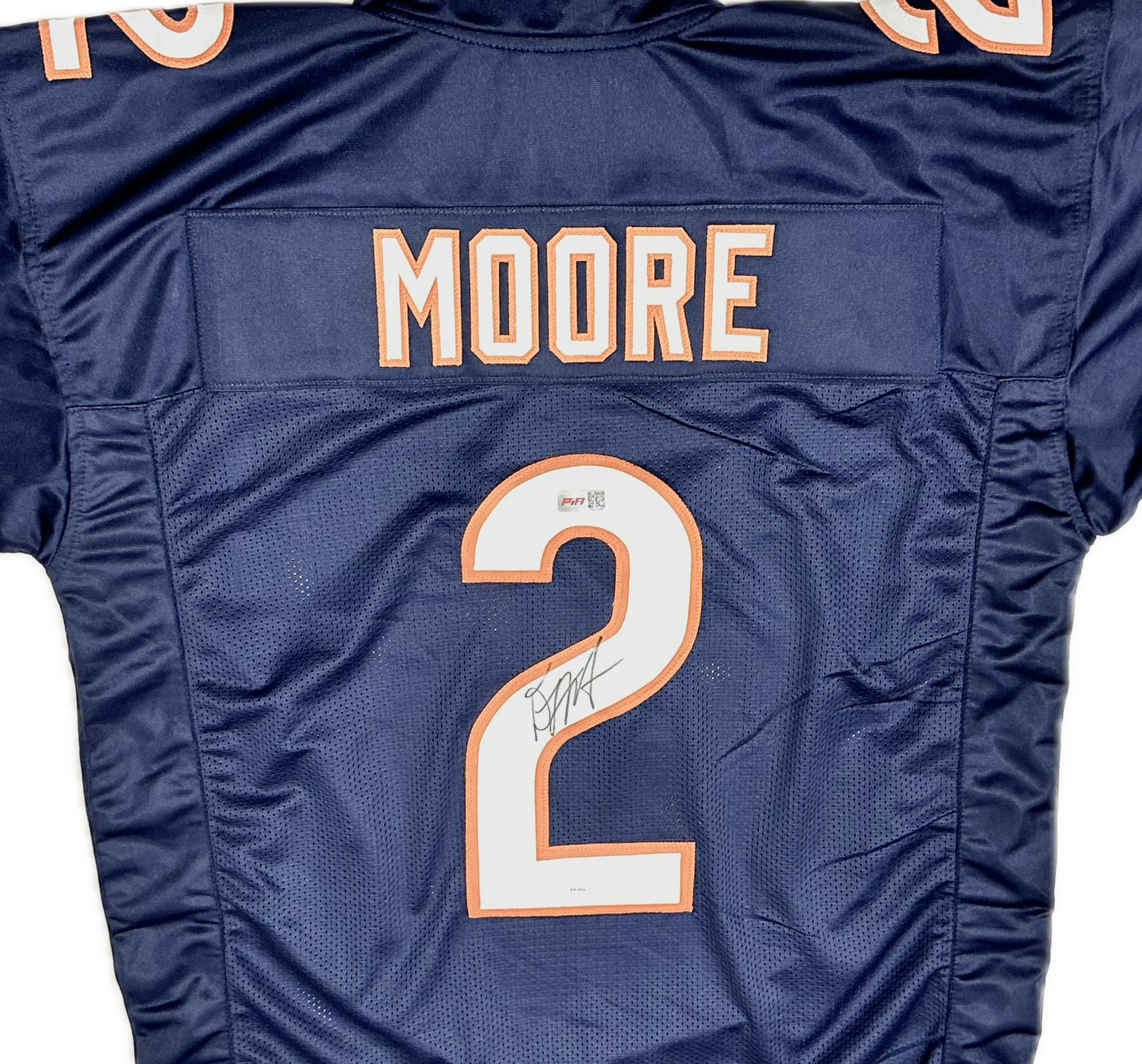 DJ Moore Signed Chicago Custom Home Autographed Football Jersey (PIA)