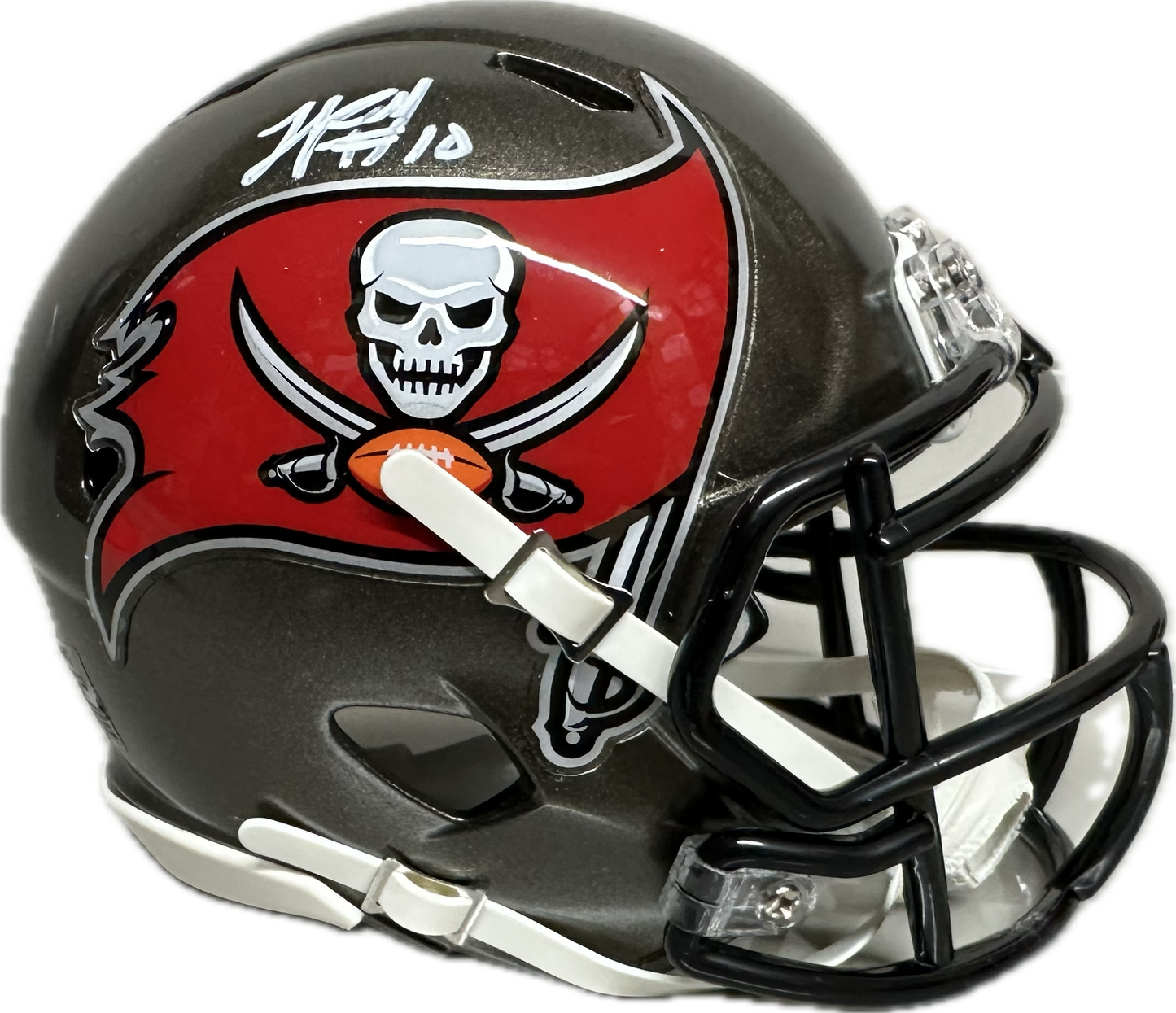 Trey Palmer Tampa Bay Signed Mini Football Helmet (PIA/JSA)