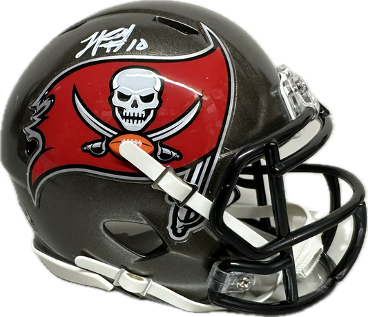 Trey Palmer Tampa Bay Signed Mini Football Helmet (PIA/JSA)