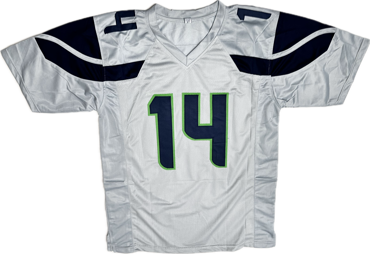 DK Metcalf Signed Seattle White Custom Jersey