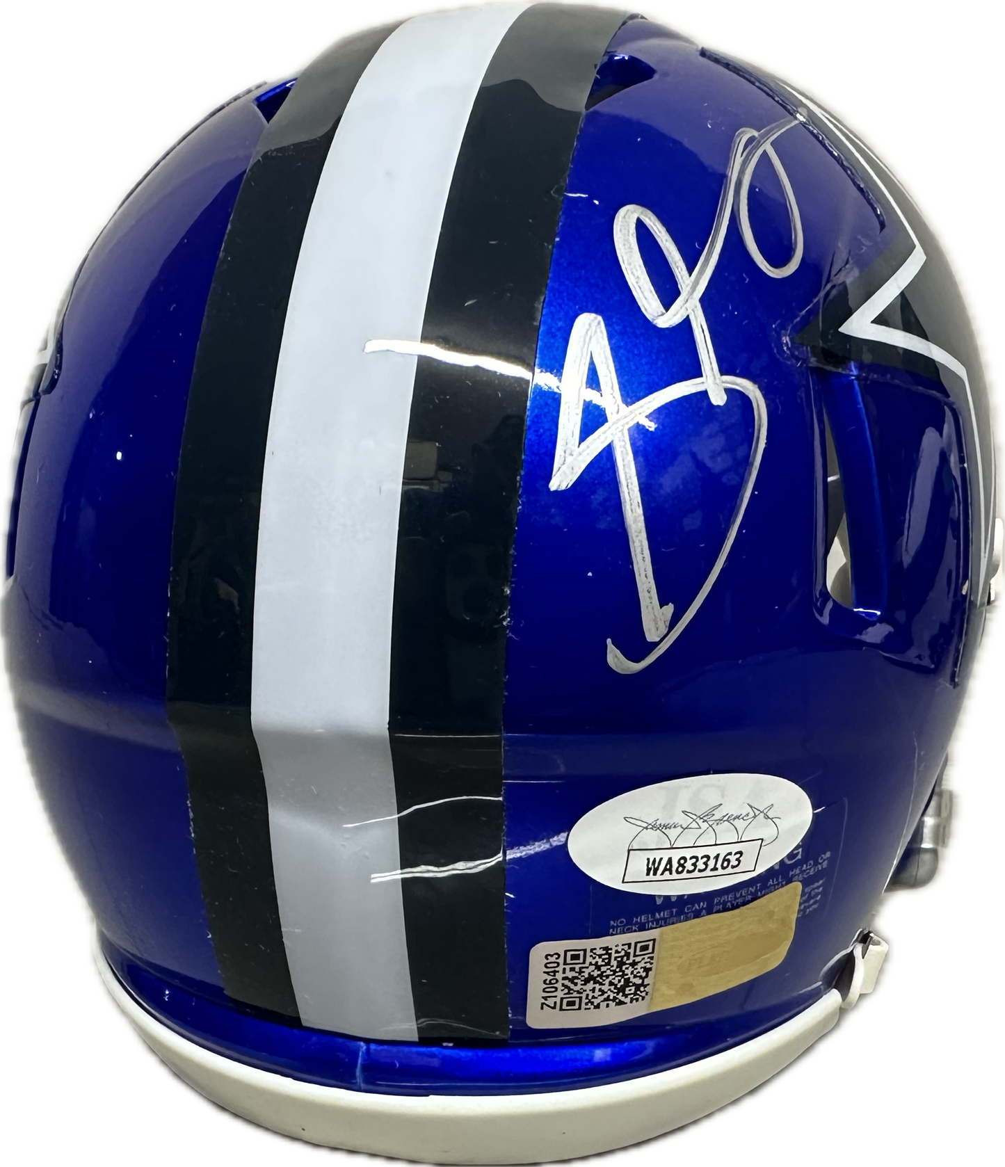 Stephon Gilmore Dallas Flash Signed Mini Football Helmet (JSA)