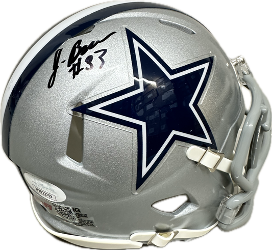 Jalen Brooks Speed Dallas Signed Mini Football Helmet (JSA/PIA)
