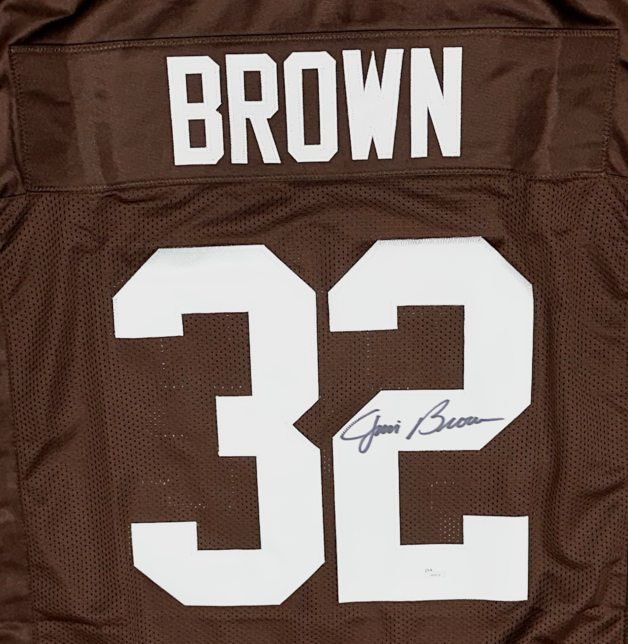 Jim Brown Signed Cleveland Football Jersey (PIA) Brown