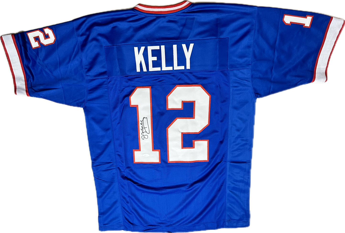Jim Kelly Signed San Diego Football Jersey (PIA) Brown