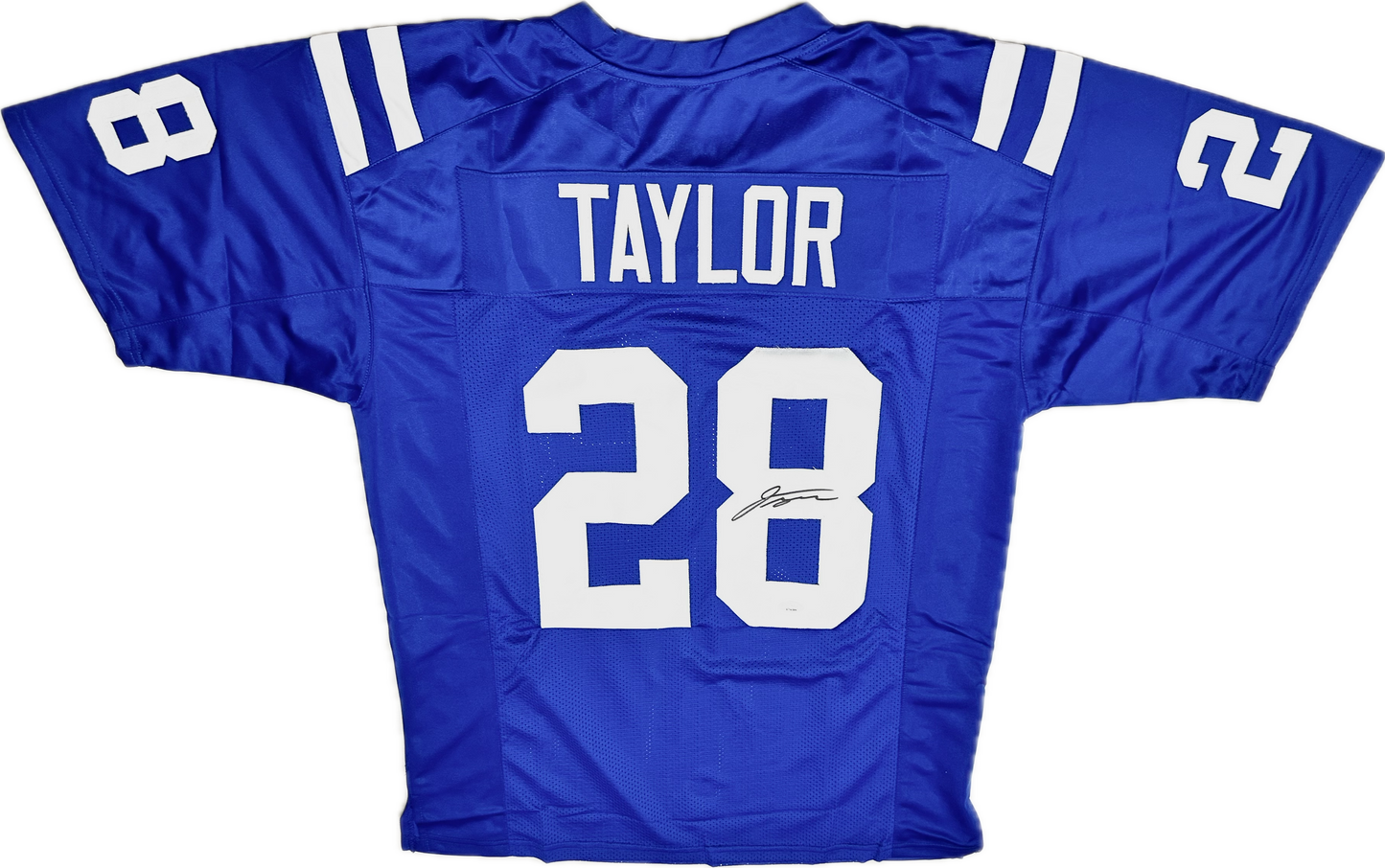 Jonathan Taylor Signed Custom Indianapolis Blue Football Jersey
