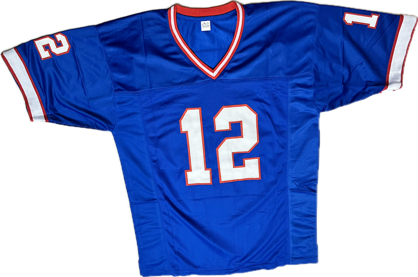Jim Kelly Signed San Diego Football Jersey (PIA) Brown