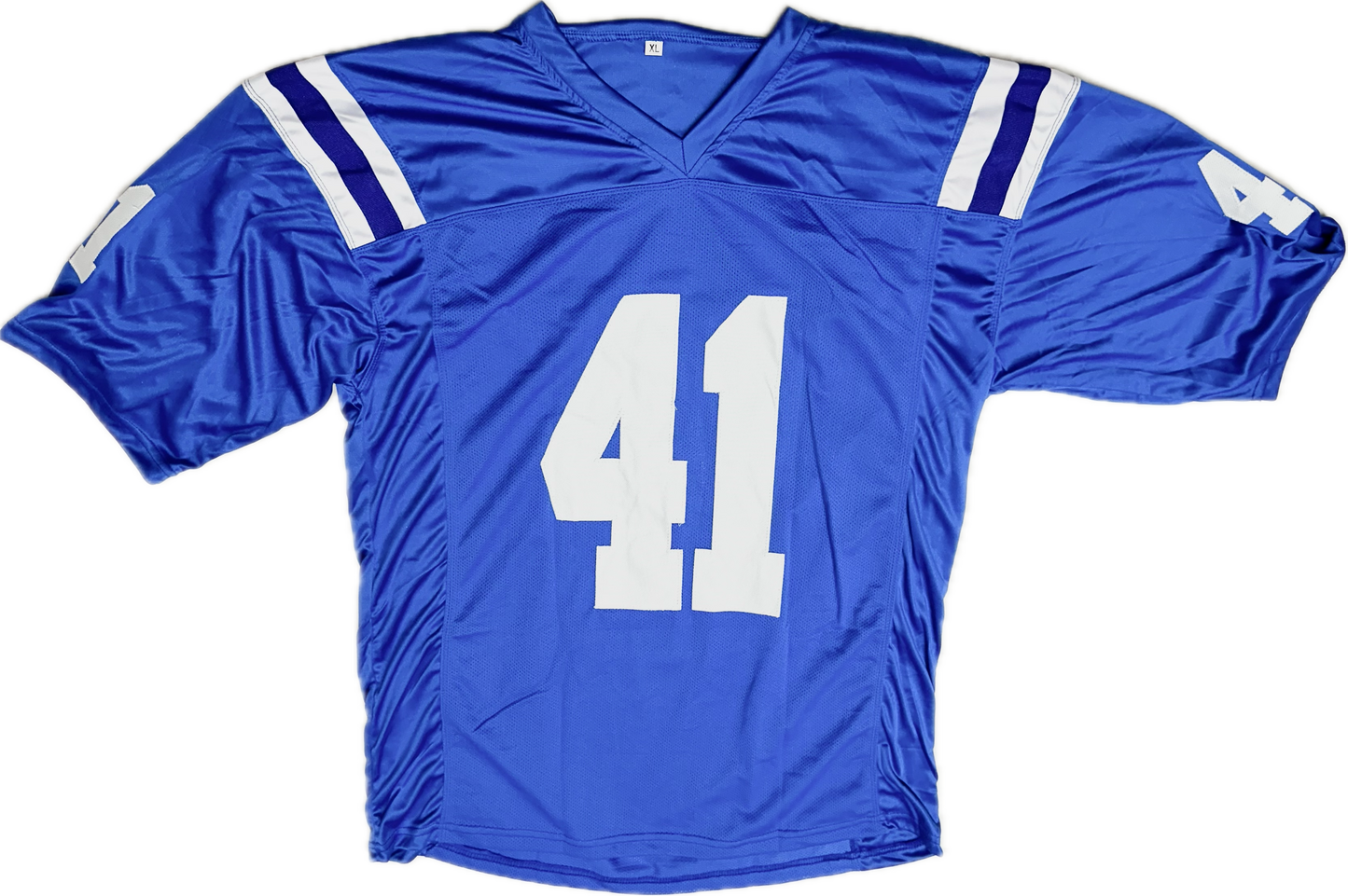Antoine Bethea Signed Custom Indianapolis Blue Football Jersey
