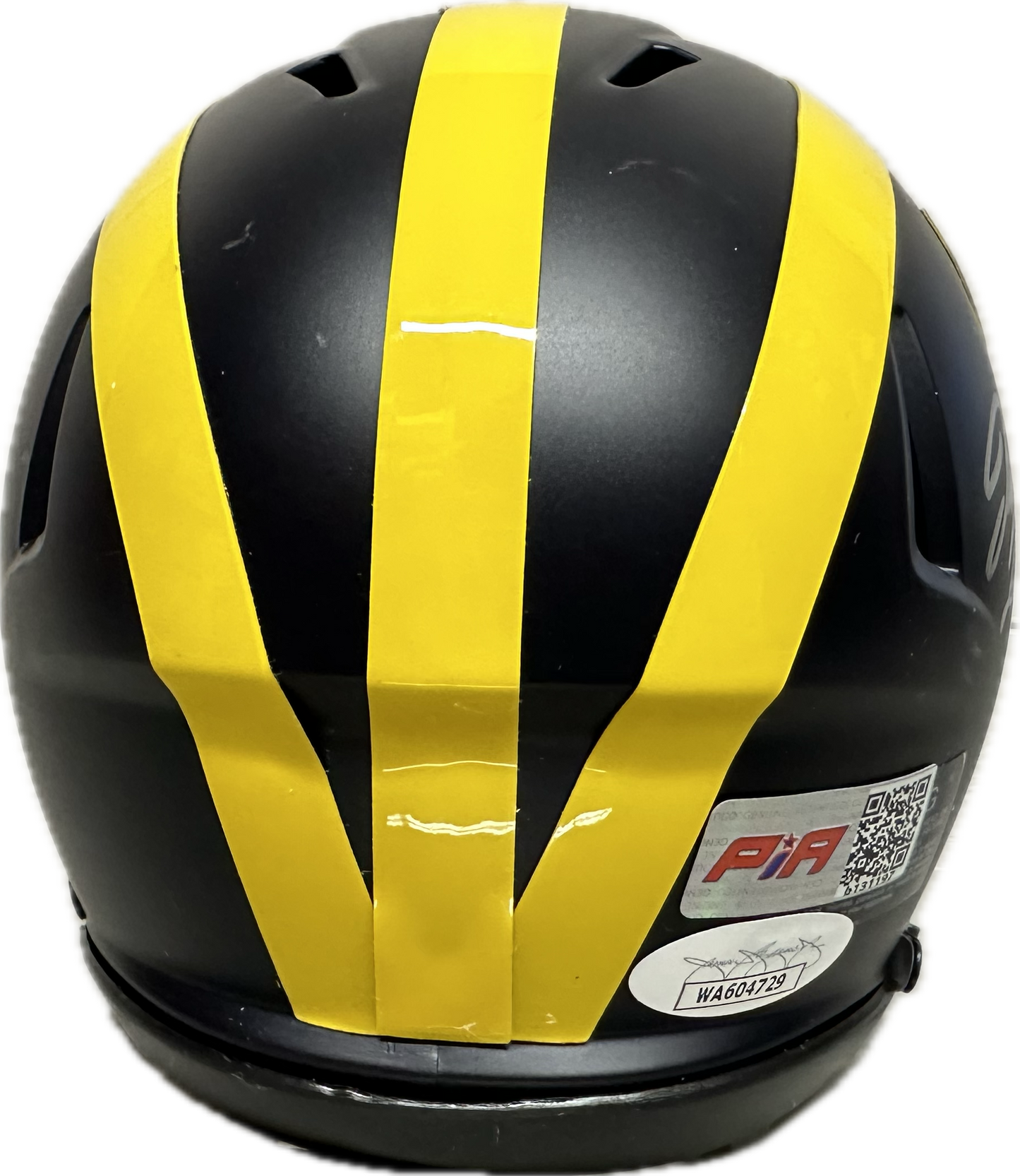 Jourdan Lewis Michigan Signed Mini Football Helmet (JSA/PIA)