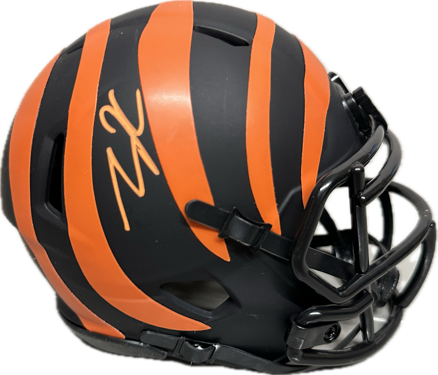 Tee Higgins Cincinnati Eclipse Mini Football Helmet (JSA)