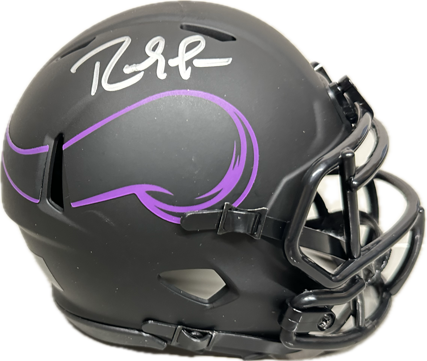 Randy Moss Minnesota Eclipse Mini Football Helmet (JSA)