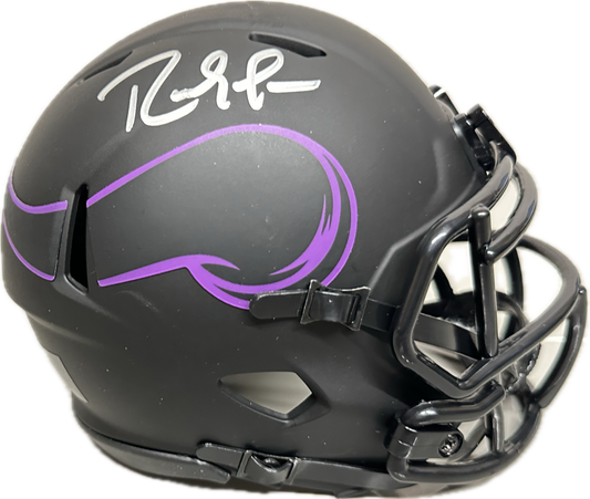 Randy Moss Minnesota Eclipse Mini Football Helmet (JSA)