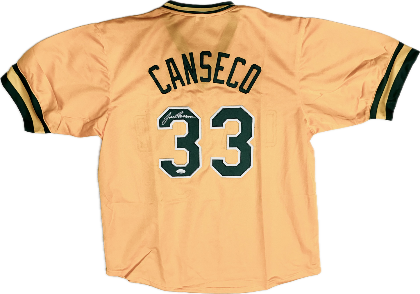 Jose Canseco Signed Custom Oakland Autographed Baseball Jersey (JSA)
