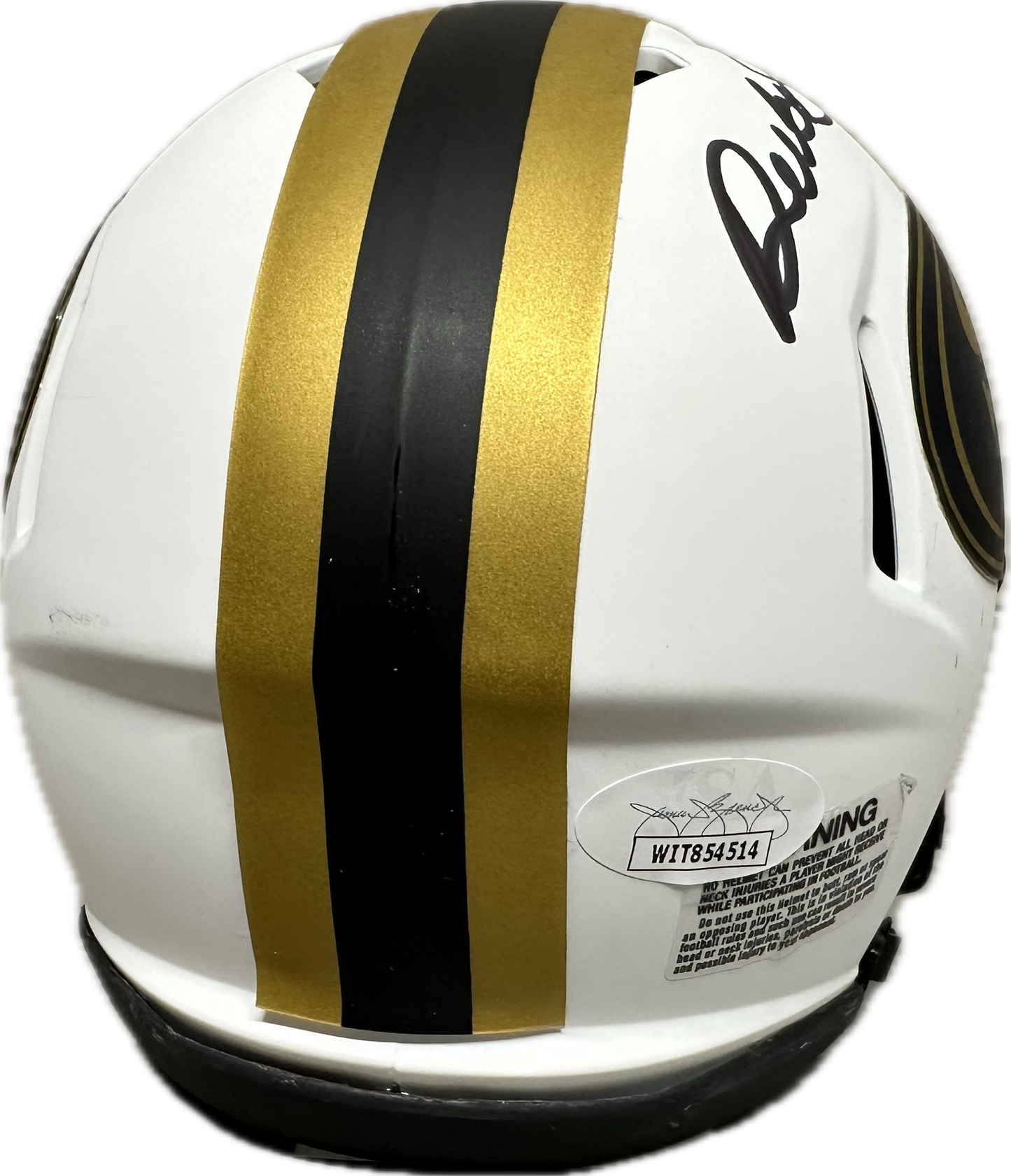 Deebo Samuel San Franscico Lunar Signed Mini Football Helmet (JSA)