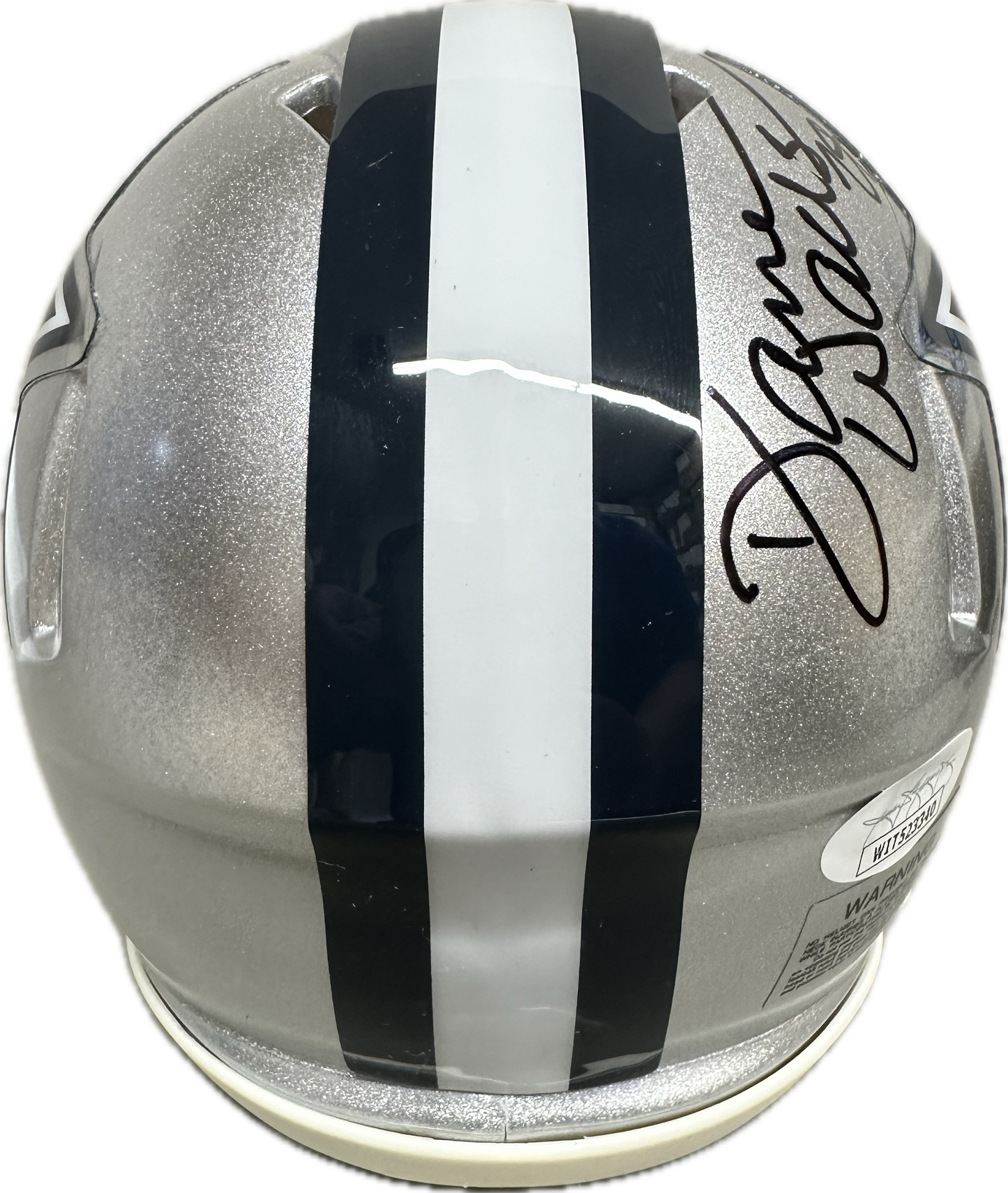 Darren Woodson Dallas Speed Signed Mini Football Helmet (JSA/PIA)