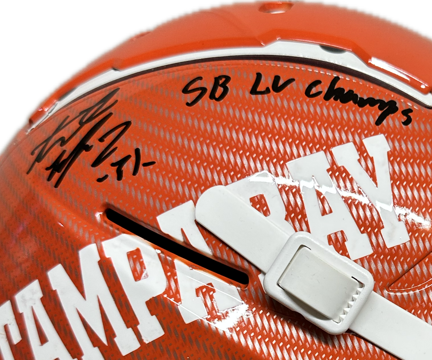 Antoine Winfield Jr. Tampa Full Flex Size Football Helmet (PIA/JSA) SB Champs