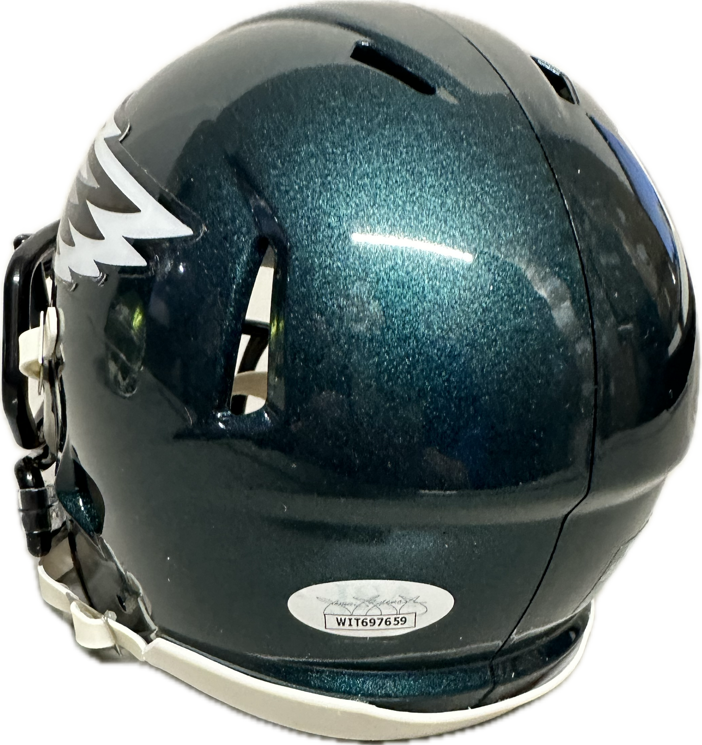 Michael Vick Home Philadelphia Signed Mini Football Helmet (JSA)