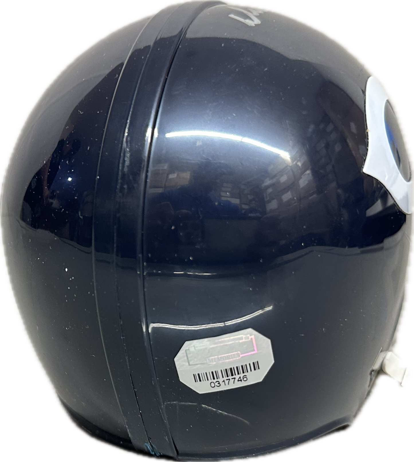 Dick Butkus Chicago Throwback Signed Mini Football Helmet (JSA)