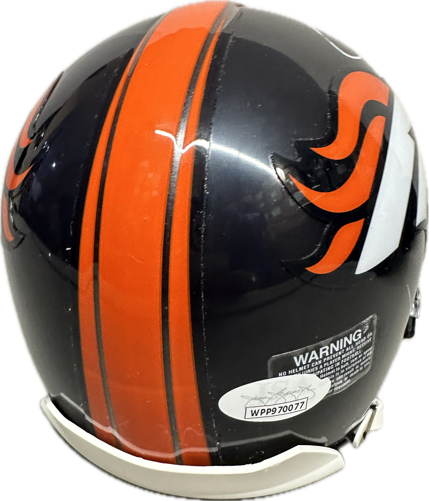 Terrell Davis Denver Signed HOF Mini Football Helmet (JSA/PIA)