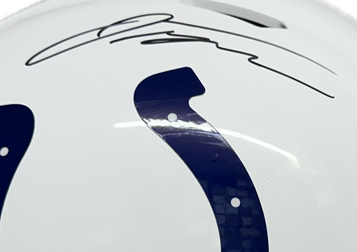 Jonathan Taylor Indianapolis  Full Size Football Helmet (JSA)
