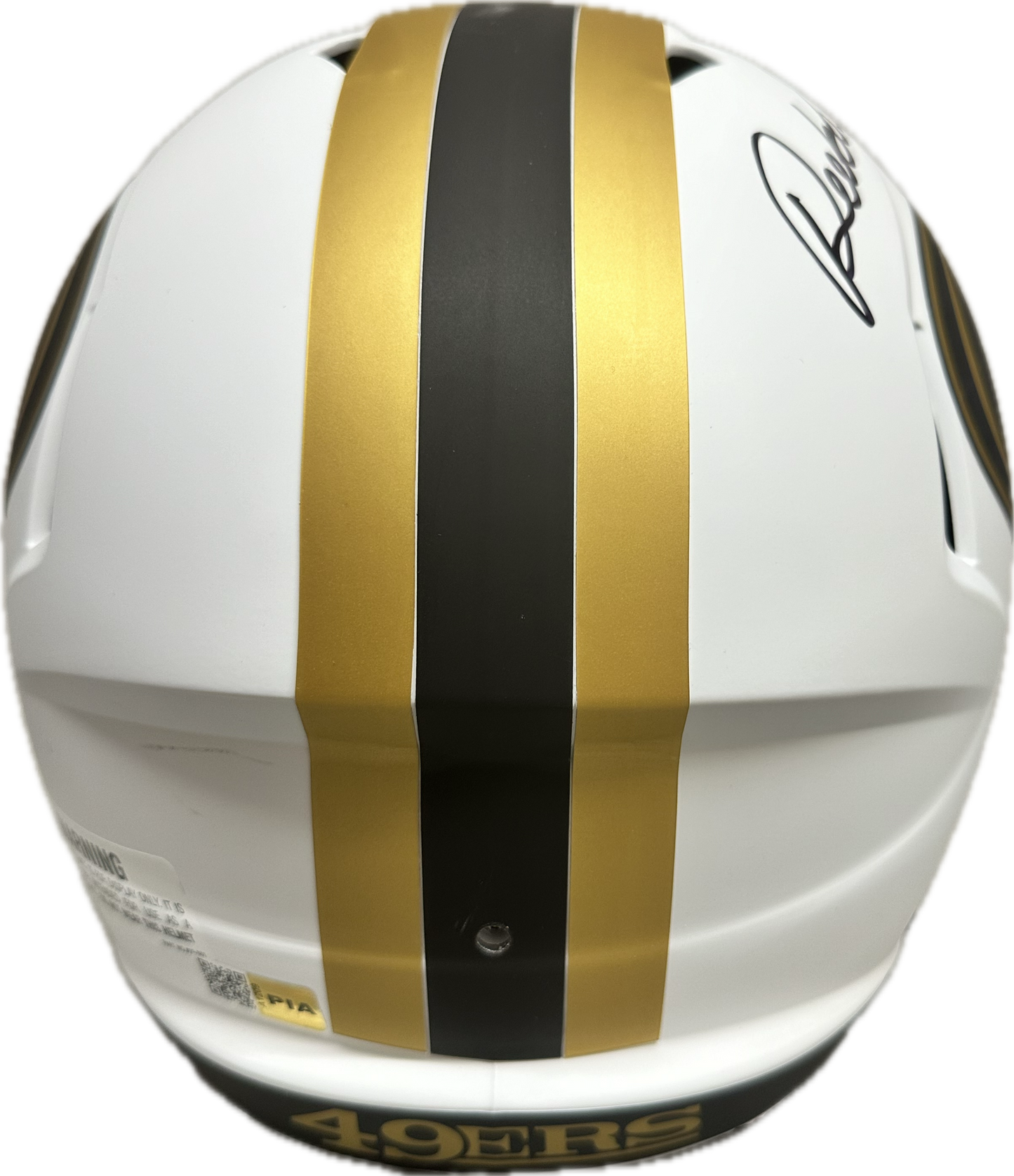 Deebo Samuel San Fransisco Full Size Lunar Eclipse Speed Rep Lunar Football Helmet (JSA)