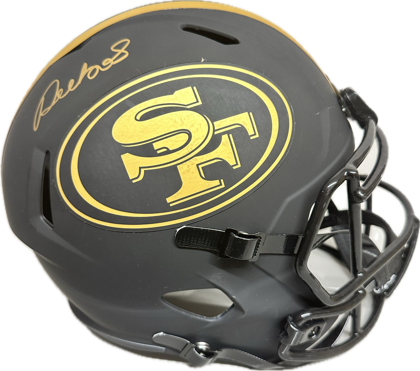 Deebo Samuel San Fransisco Full Size Eclipse Speed Rep Football Helmet (JSA)