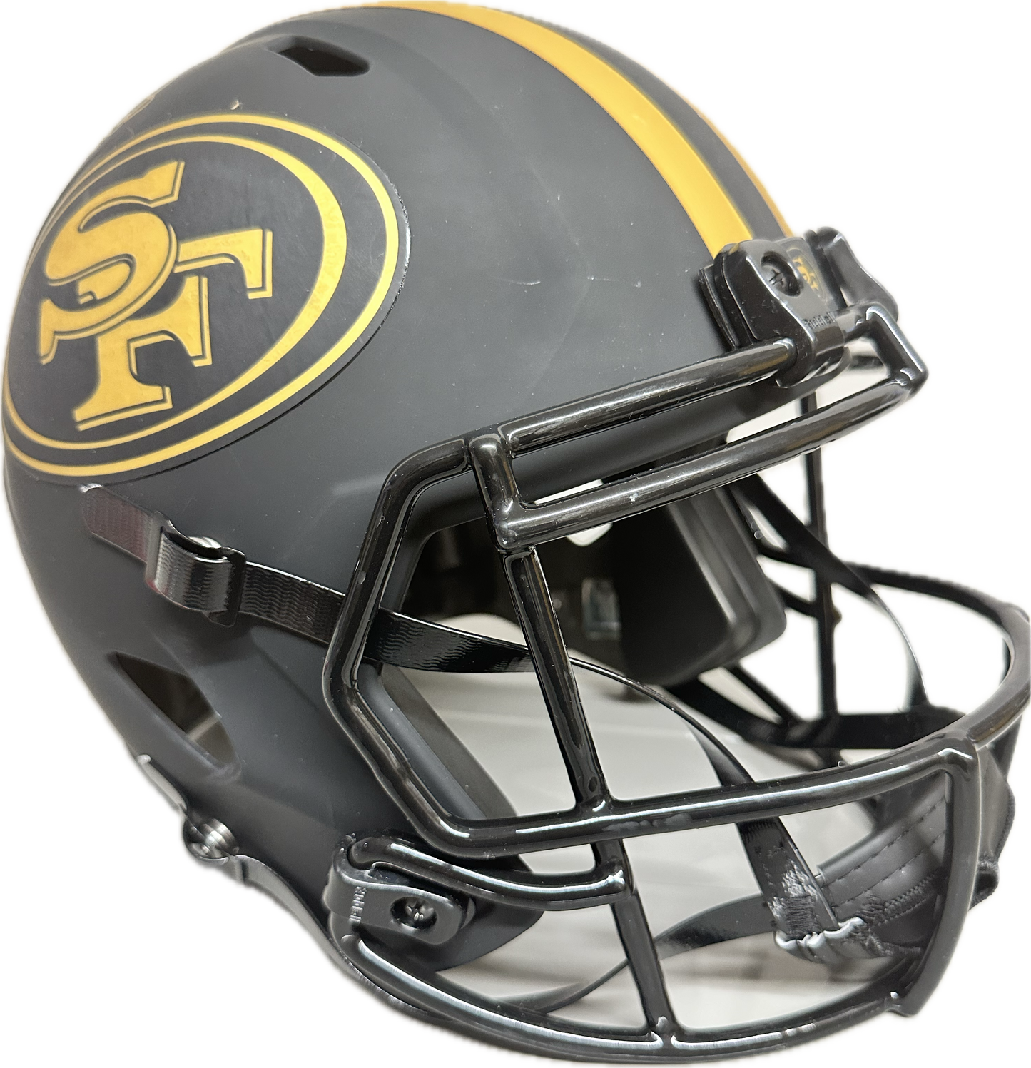 Deebo Samuel San Fransisco Full Size Eclipse Speed Rep Football Helmet (JSA)