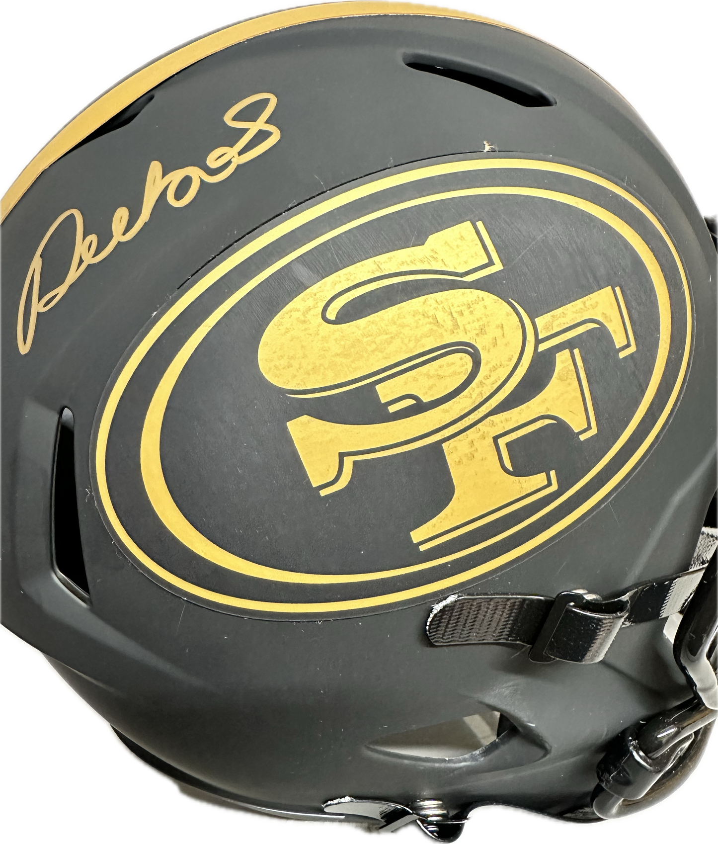 Deebo Samuel San Fransisco Full Size Eclipse Speed Rep Football Helmet (JSA)