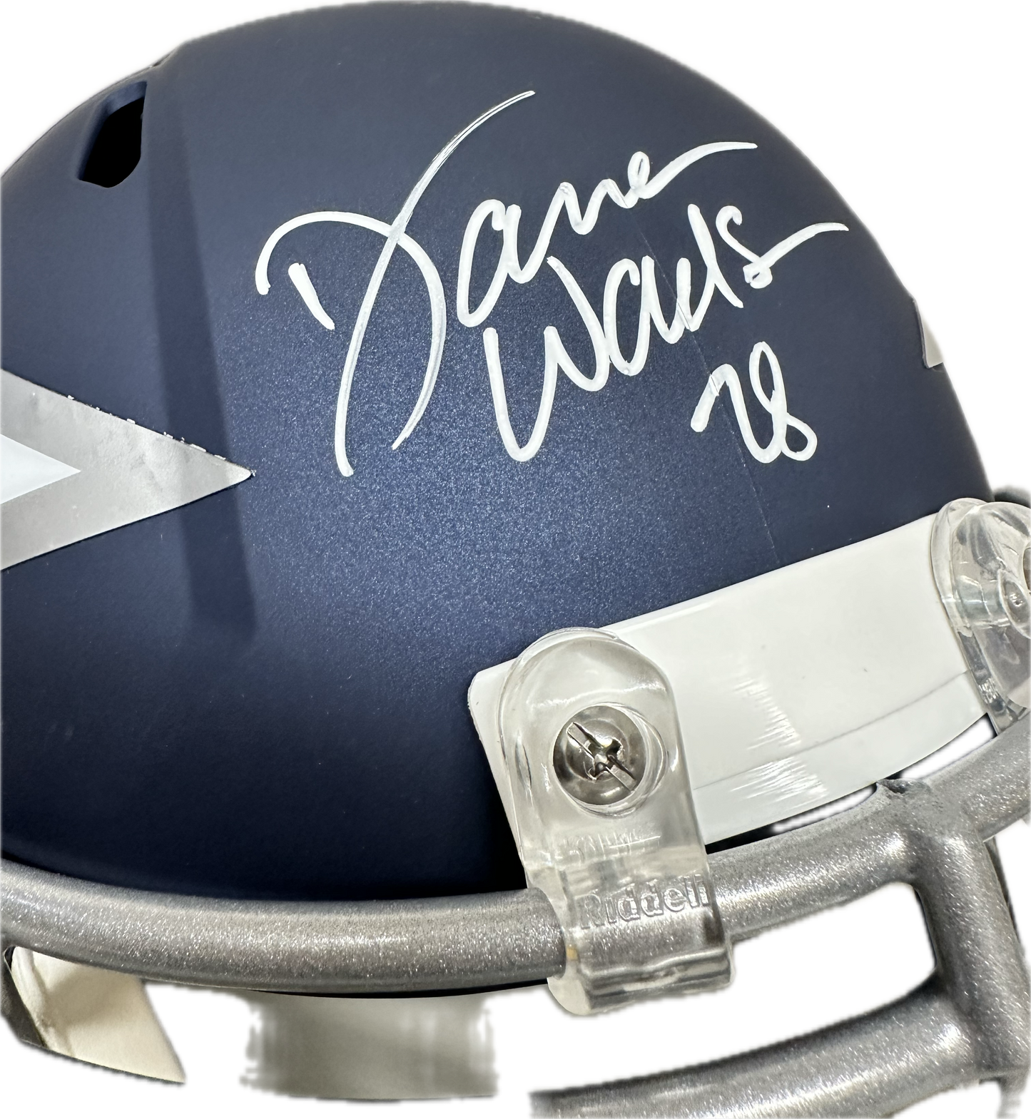 Darren Woodson Dallas Full Size Speed AMP Football Helmet (JSA)
