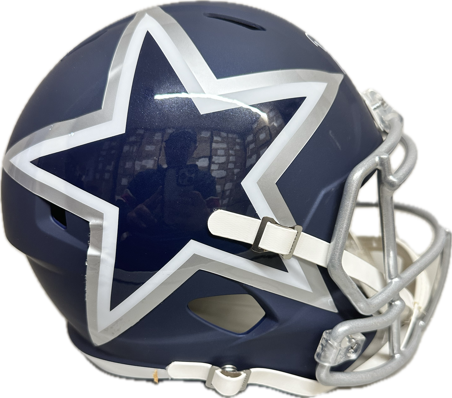 Darren Woodson Dallas Full Size Speed AMP Football Helmet (JSA)