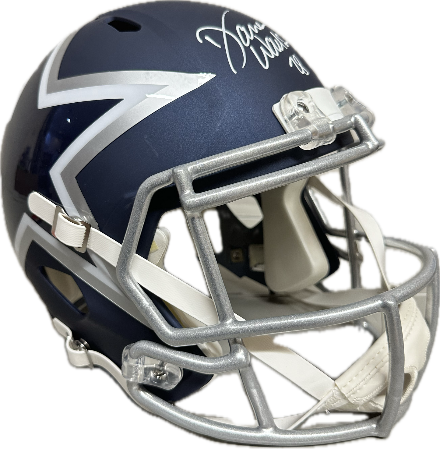 Darren Woodson Dallas Full Size Speed AMP Football Helmet (JSA)