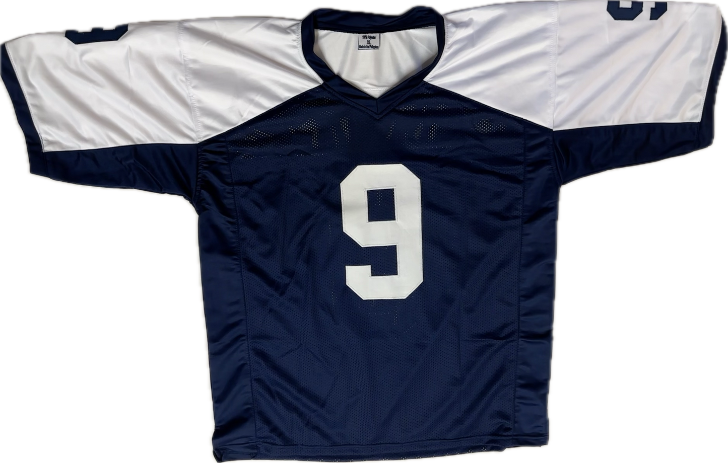 Tony Romo Custom Dallas Autographed Football Jersey (JSA)