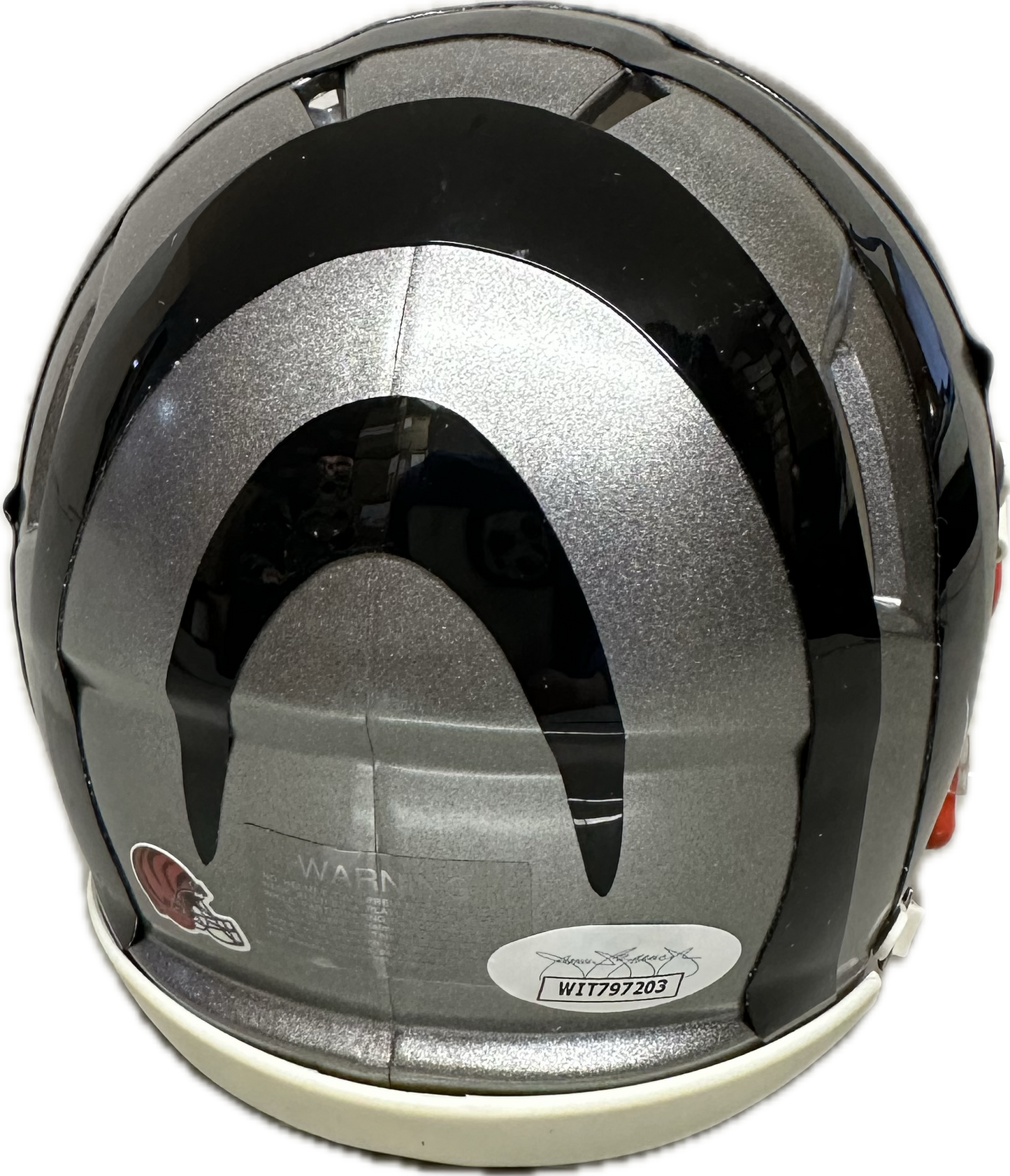 Carson Palmer Cincinnati Flash Mini Football Helmet (JSA)
