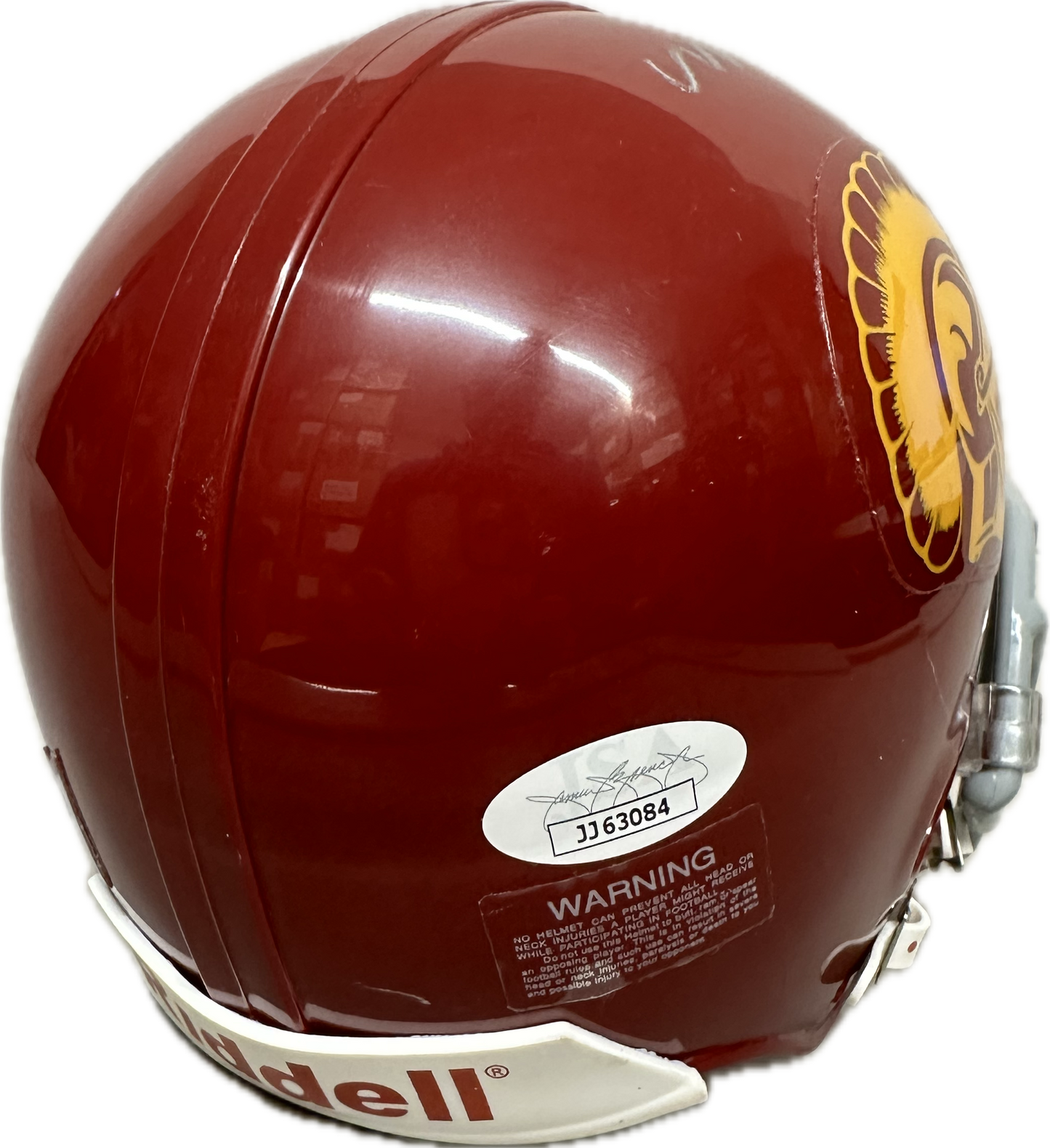 Mark Sanchez USC Red Signed Mini Football Helmet (JSA)