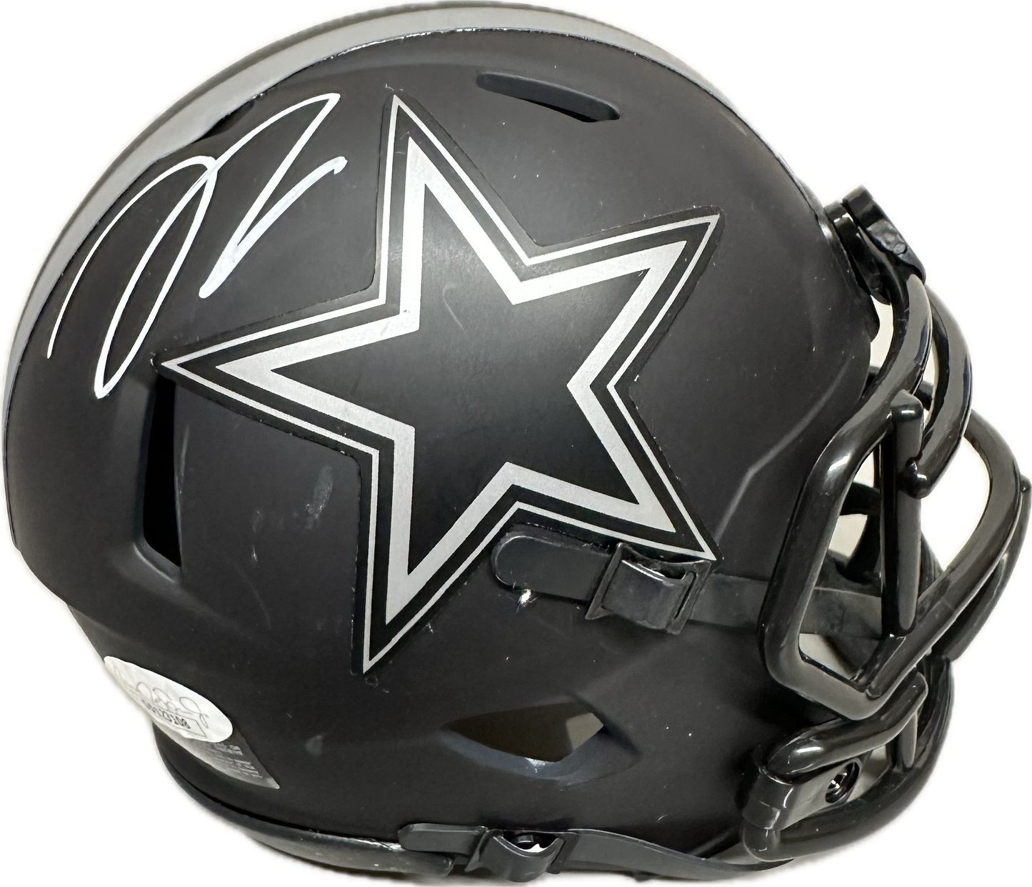 Trevon Diggs Dallas Eclipse Signed Mini Football Helmet (JSA)