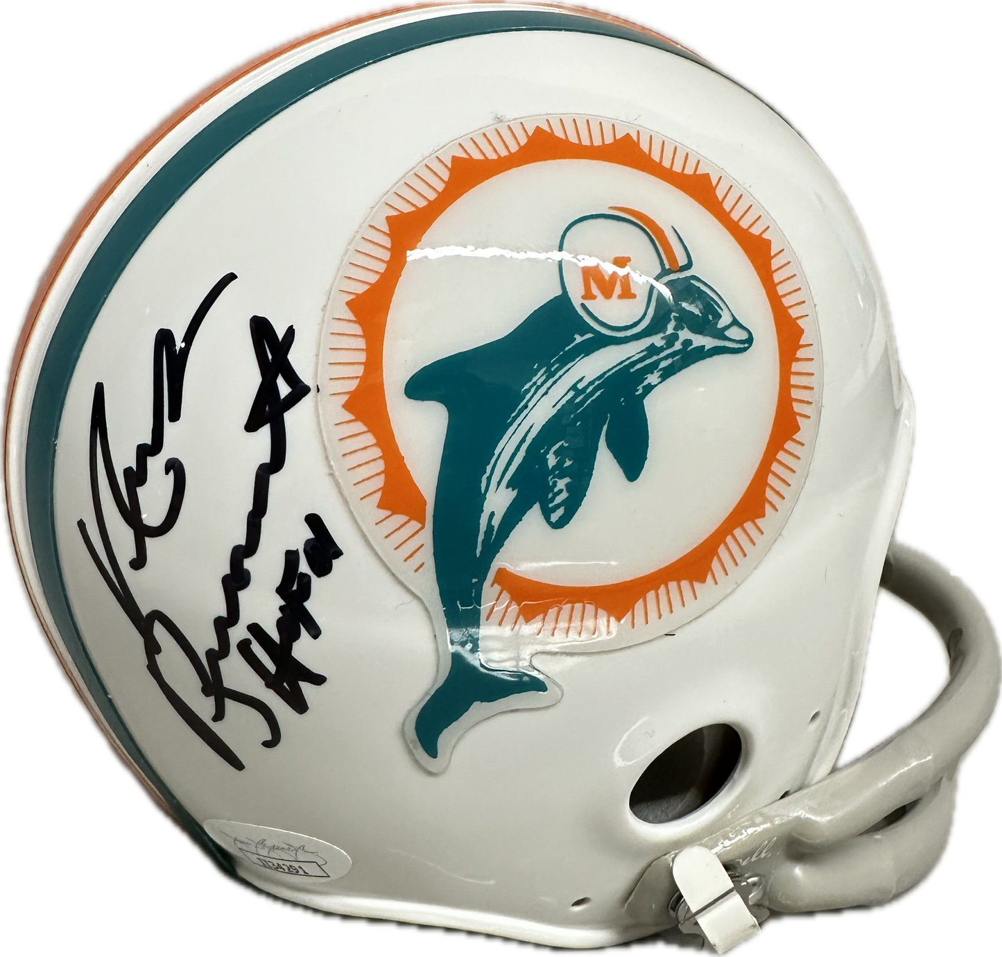 Nick Buoniconti Miami Signed Throwback Mini
