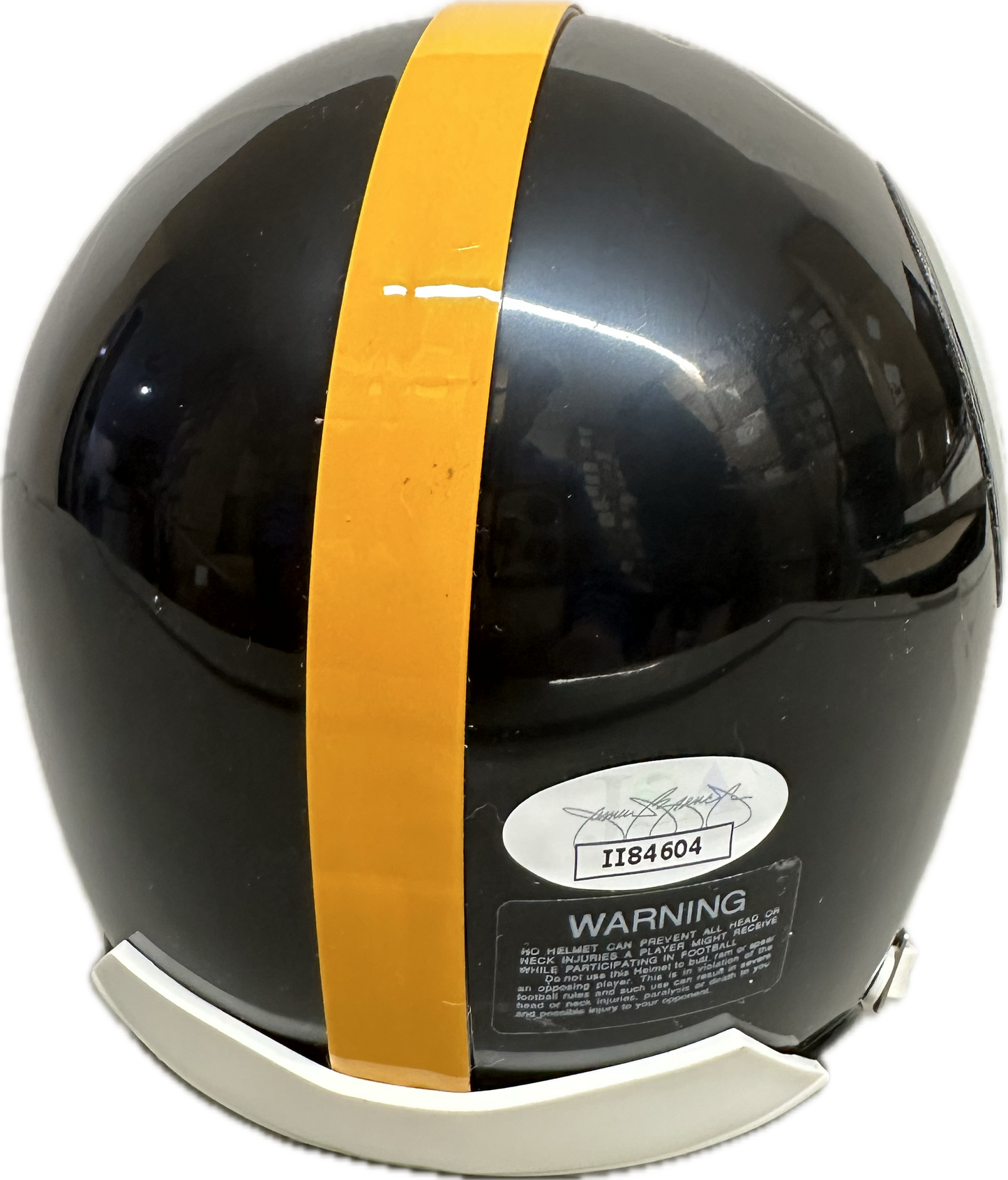 Jack Lambert Pittsburgh  Signed Mini Football Helmet (JSA)