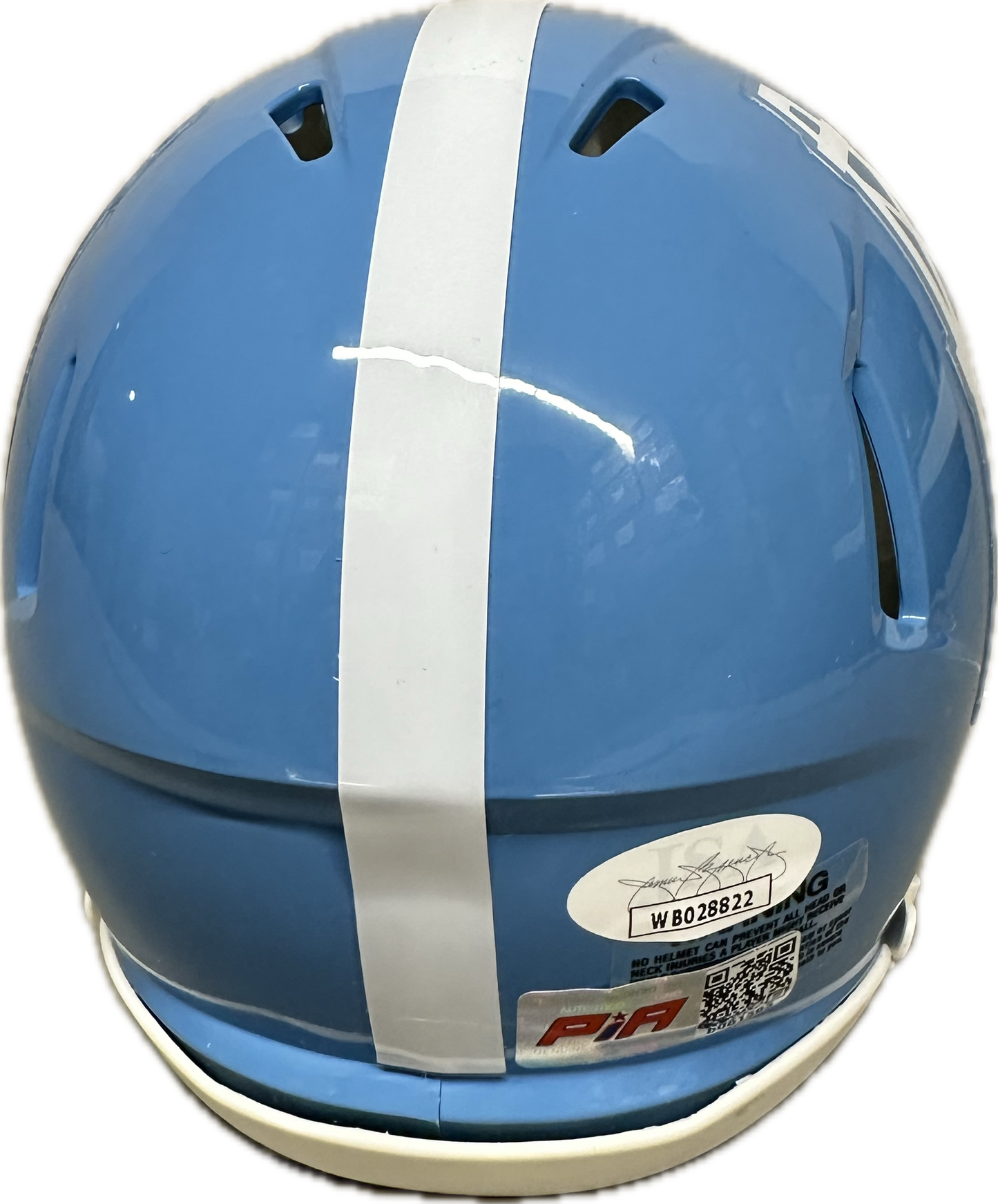 Earl Cambell Houston Throwback Signed Mini Football Helmet (JSA/PIA)