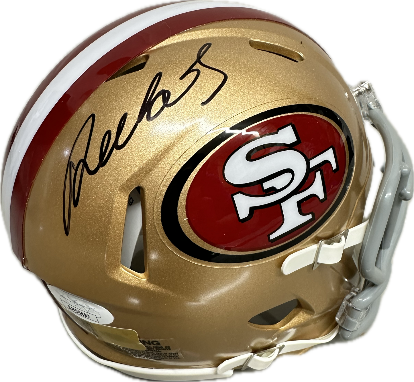 Deebo Samuel San Francisco Signed Speed Mini Football Helmet (PIA/JSA)