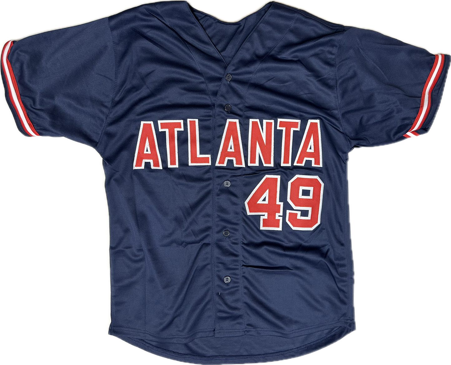 John Rocker Signed Custom Atlanta Autographed Baseball Jersey (JSA)
