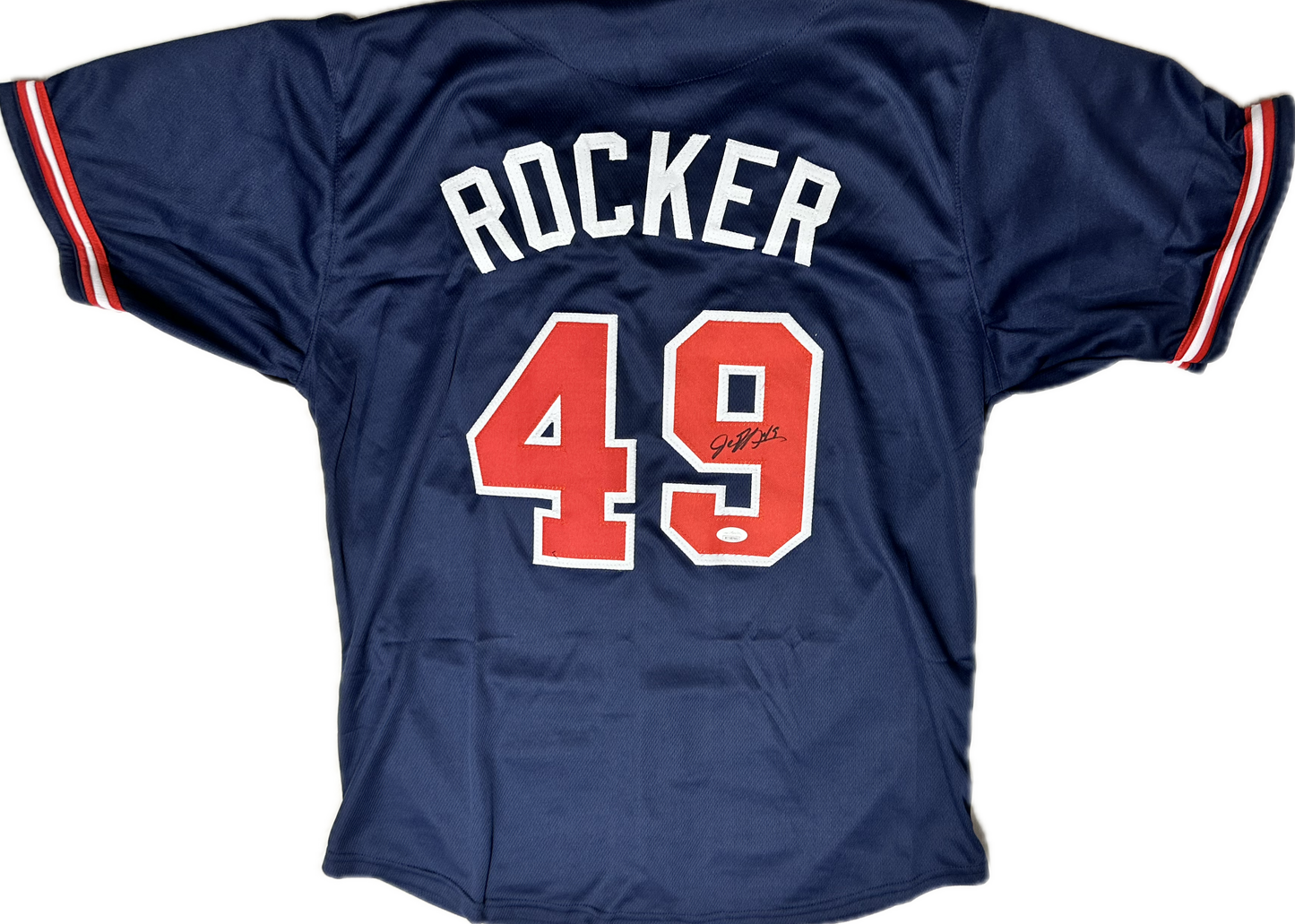 John Rocker Signed Custom Atlanta Autographed Baseball Jersey (JSA)
