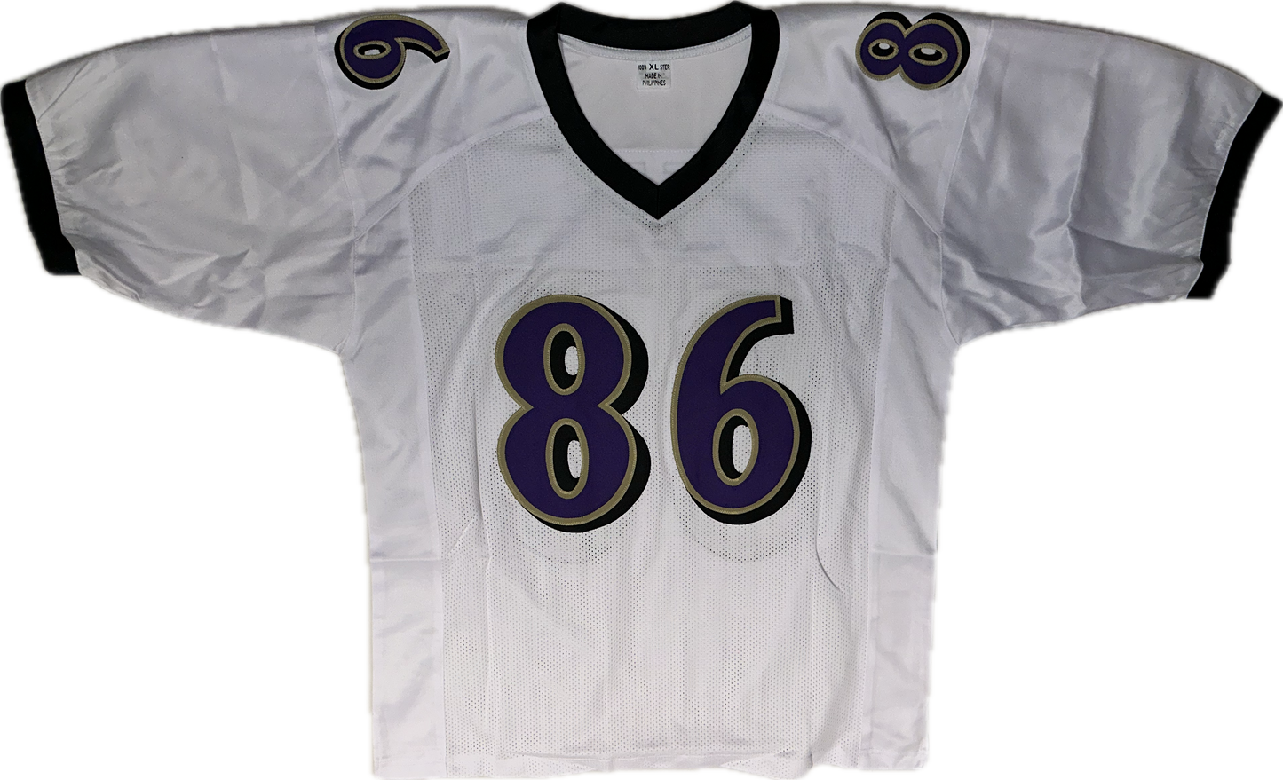 Todd Heap Custom Baltimore Autographed Football Jersey (JSA)