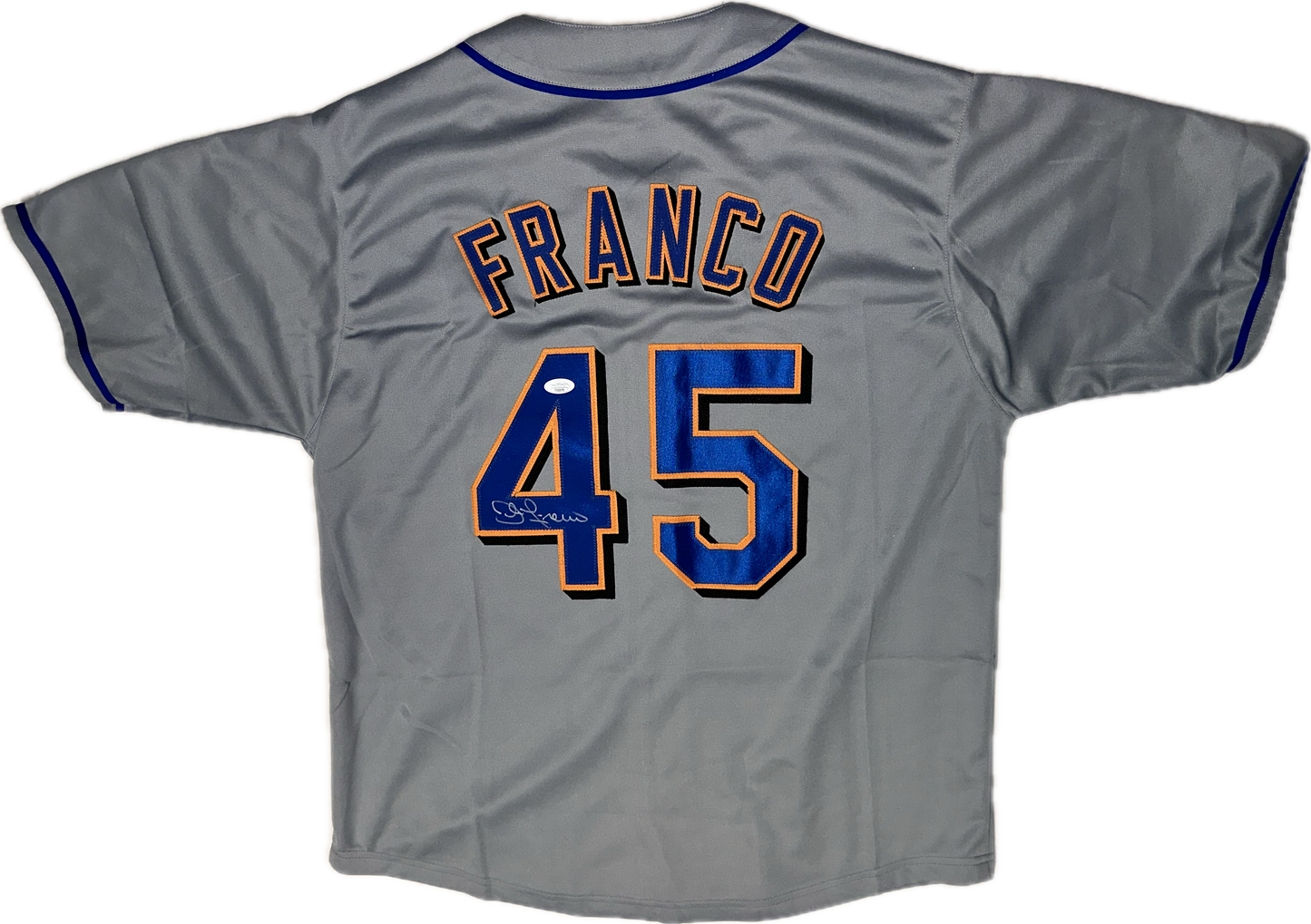 John Franco Signed Custom New York Autographed Baseball Jersey (JSA)