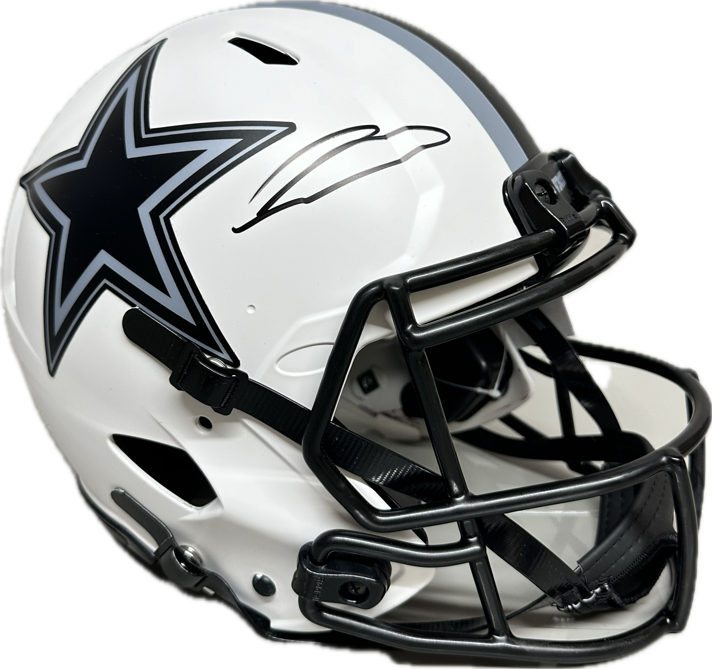 Ceedee Lamb Cowboys Full Size Football Helmet (JSA)