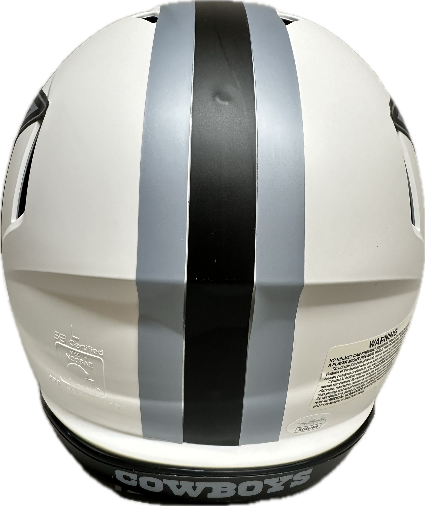 Ceedee Lamb Cowboys Full Size Football Helmet (JSA)