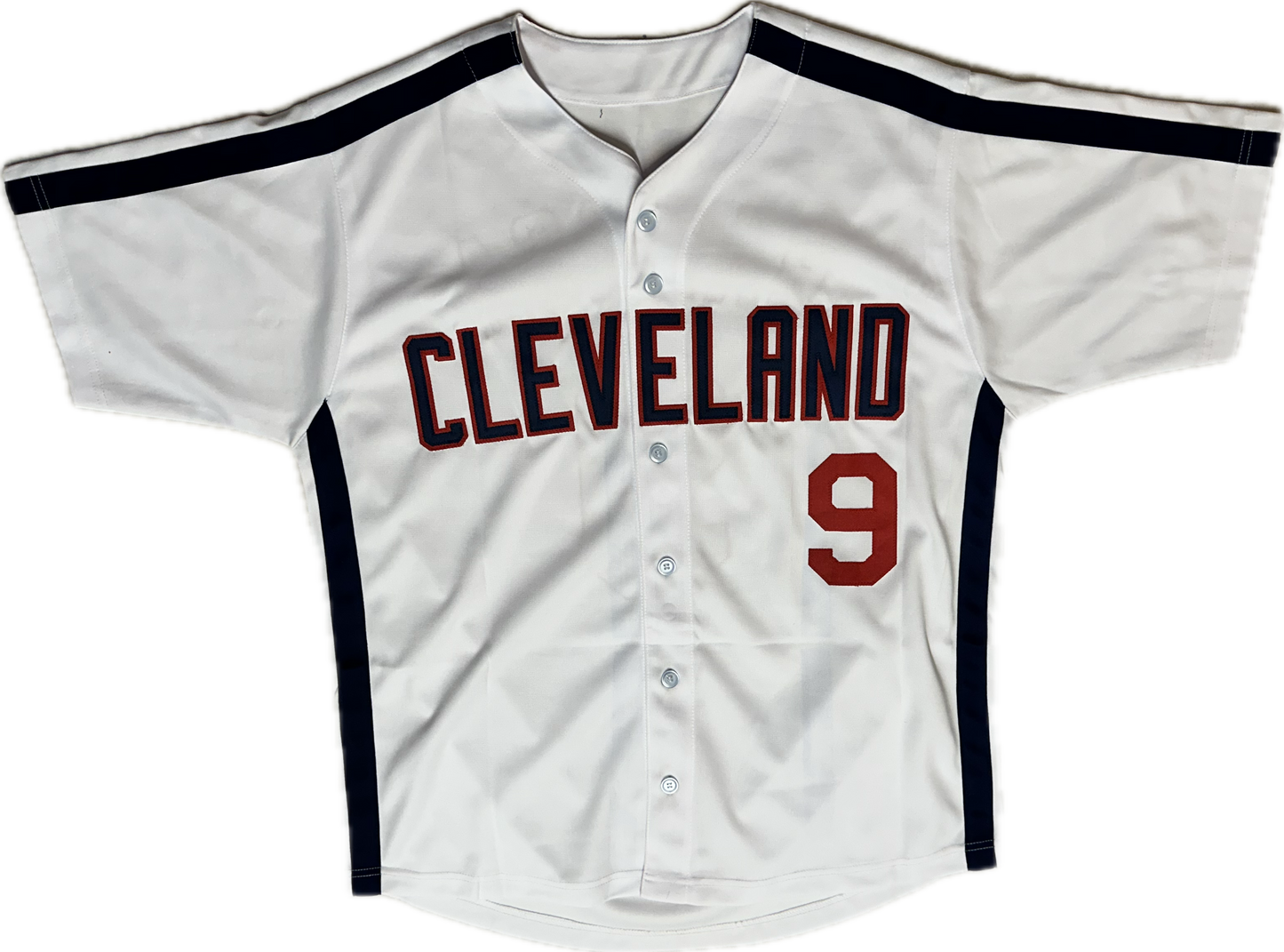 Carlos Baerga Signed Custom Clevland Autographed Baseball Jersey (JSA)